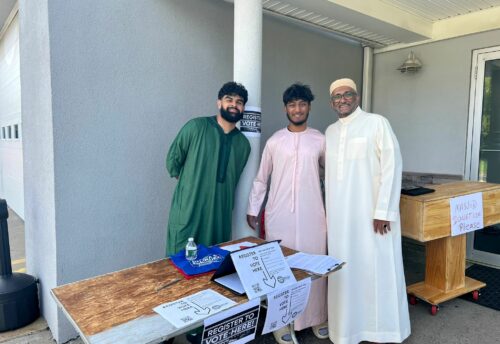 Voter Registration at Masjid Sadar