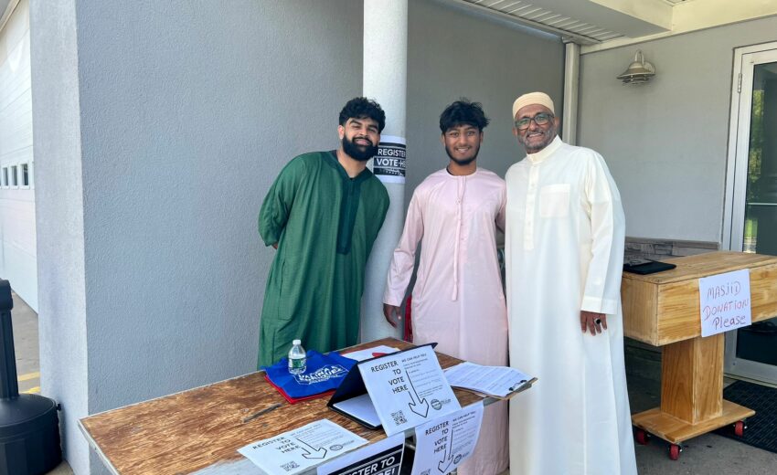 Voter Registration at Masjid Sadar